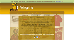 Desktop Screenshot of ilpellegrinopd.it