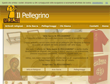 Tablet Screenshot of ilpellegrinopd.it